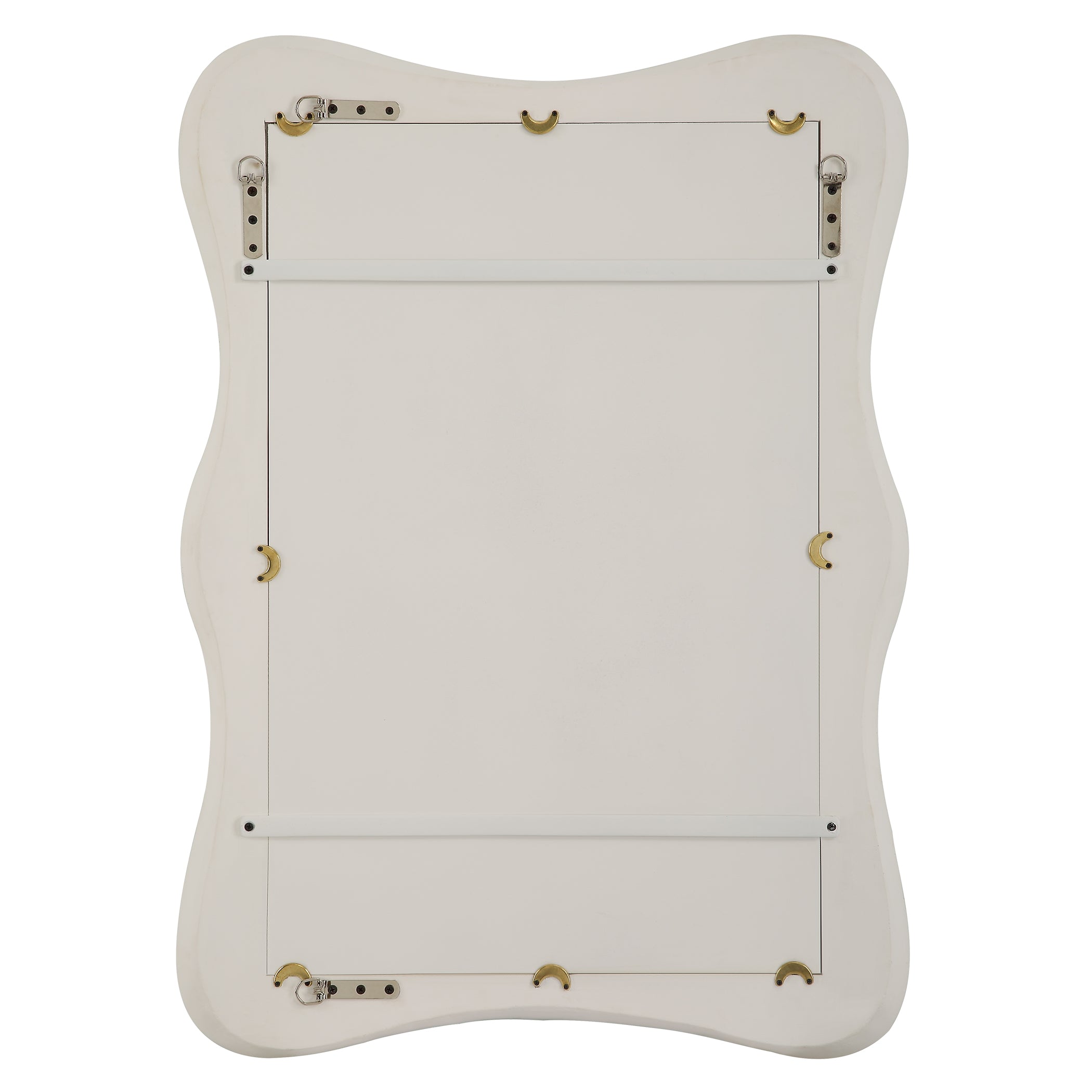 Uttermost Home Decor Uttermost Whitehaven Wavy Rectangle Mirror