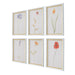 Uttermost Home Decor Uttermost Wild Flourish Framed Floral Prints Set/6