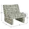 Uttermost Furniture Uttermost Willa Green White Accent Chair
