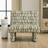 Uttermost Furniture Uttermost Willa Green White Accent Chair