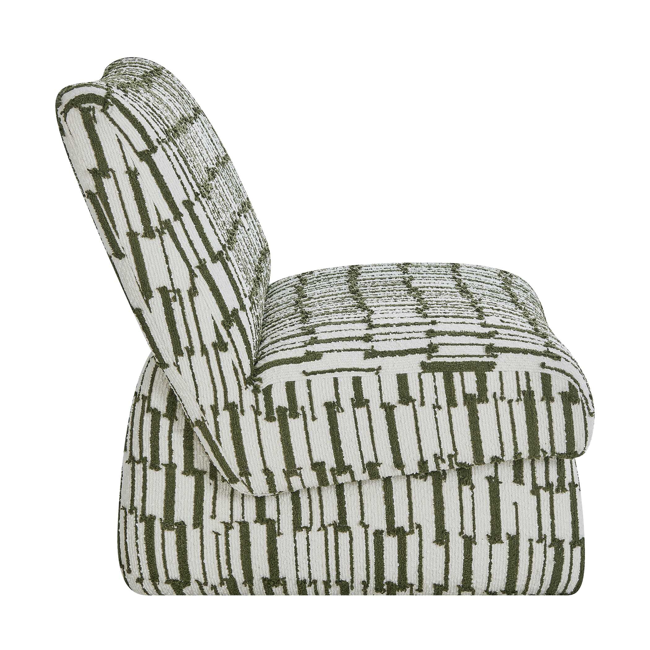 Uttermost Furniture Uttermost Willa Green White Accent Chair