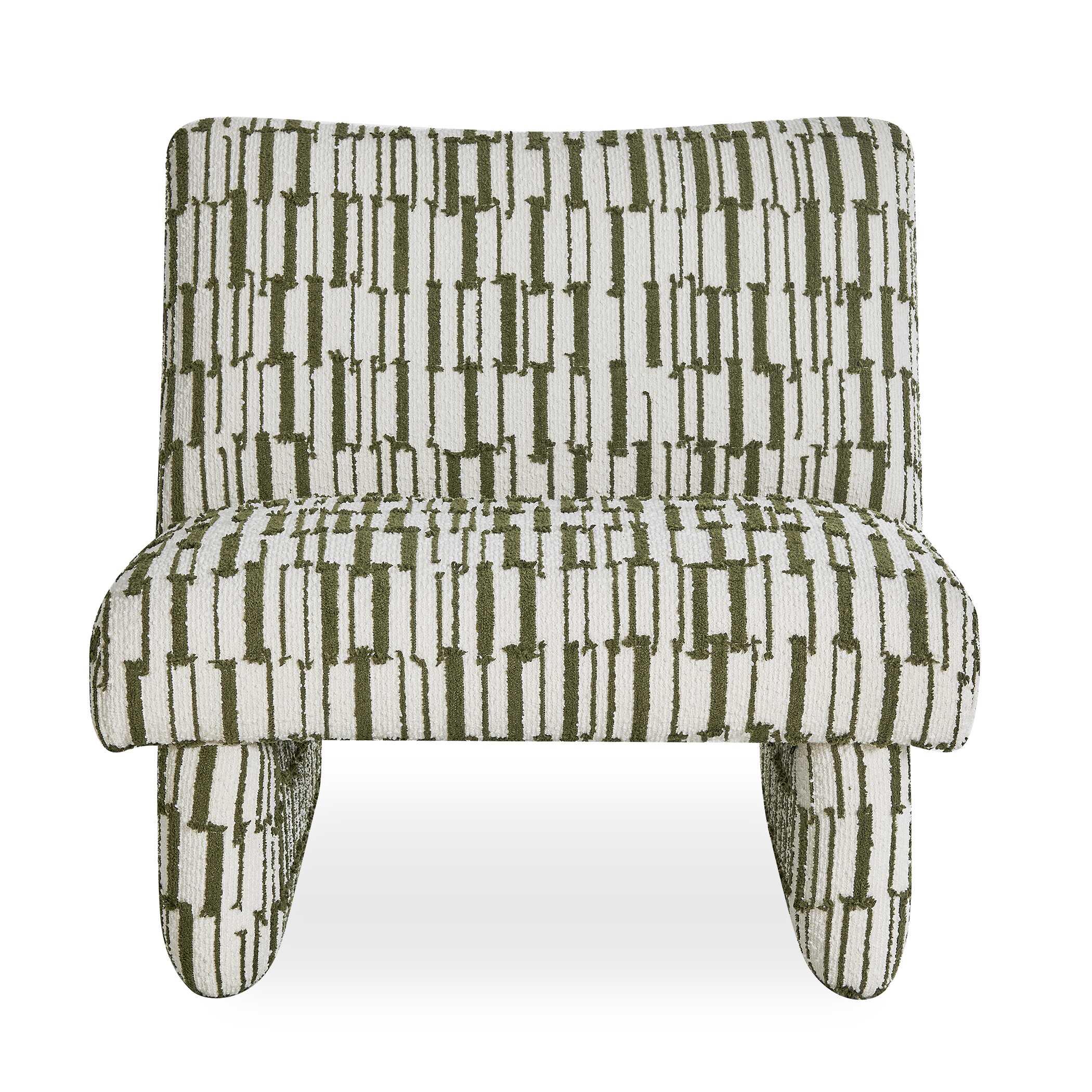 Uttermost Furniture Uttermost Willa Green White Accent Chair