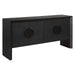 Uttermost Furniture Uttermost Williams Black 4 Door Cabinet