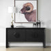 Uttermost Furniture Uttermost Williams Black 4 Door Cabinet