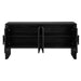 Uttermost Furniture Uttermost Williams Black 4 Door Cabinet