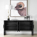 Uttermost Furniture Uttermost Williams Black 4 Door Cabinet