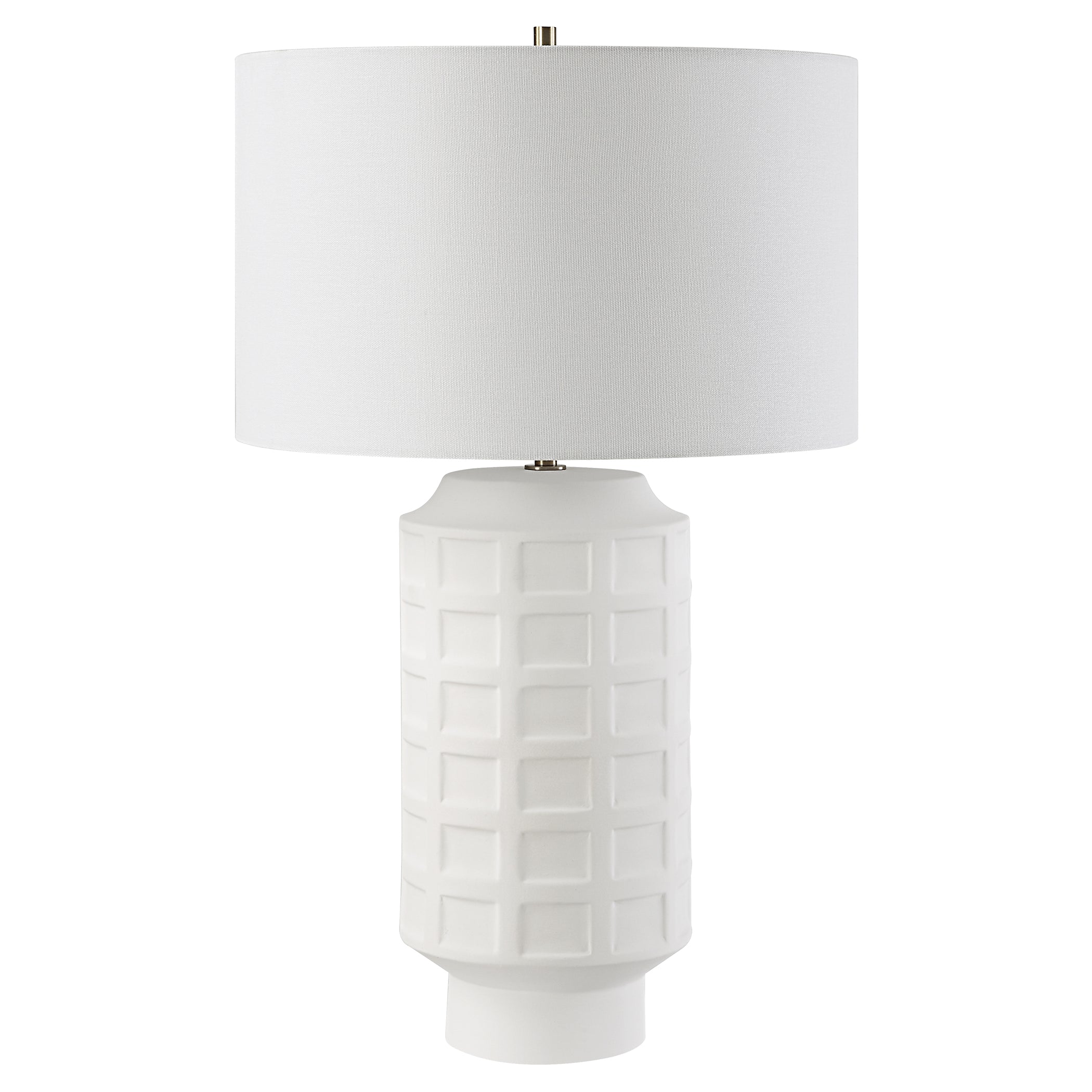 Uttermost Home Uttermost Window Pane White Table Lamp