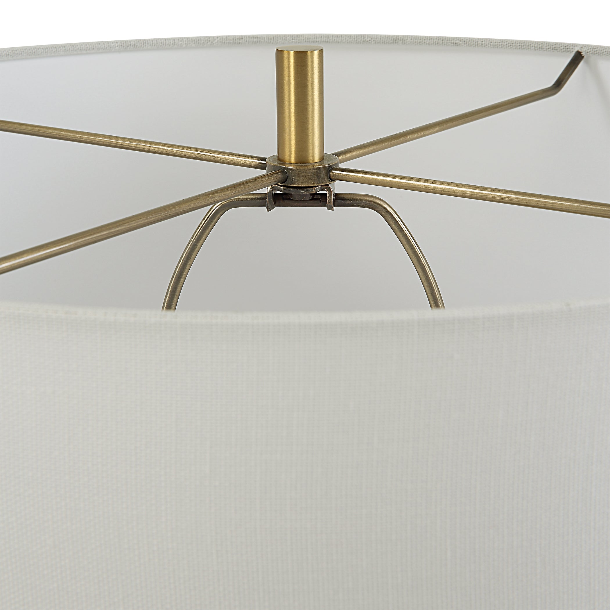Uttermost Home Uttermost Window Pane White Table Lamp