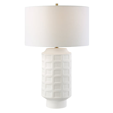 Uttermost Home Uttermost Window Pane White Table Lamp