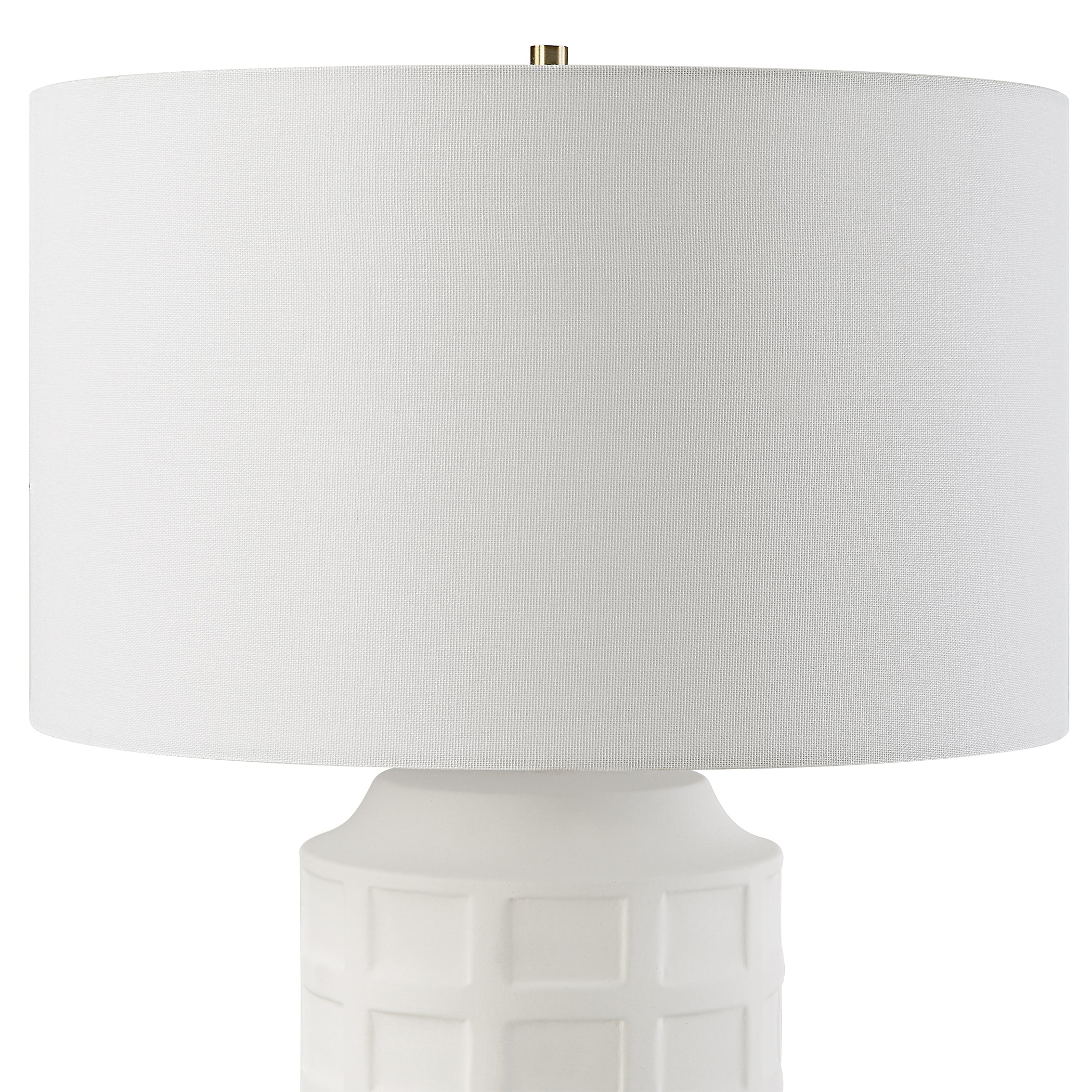 Uttermost Home Uttermost Window Pane White Table Lamp