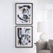 Uttermost Home Decor Uttermost Winterland Abstract Prints, Set/2