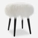 Uttermost Furniture Uttermost Wooly Sheepskin Accent Stool