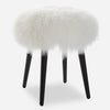 Uttermost Furniture Uttermost Wooly Sheepskin Accent Stool