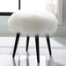 Uttermost Furniture Uttermost Wooly Sheepskin Accent Stool