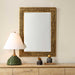 Uttermost Uttermost Woven In Time Gold Mirror