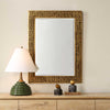 Uttermost Uttermost Woven In Time Gold Mirror