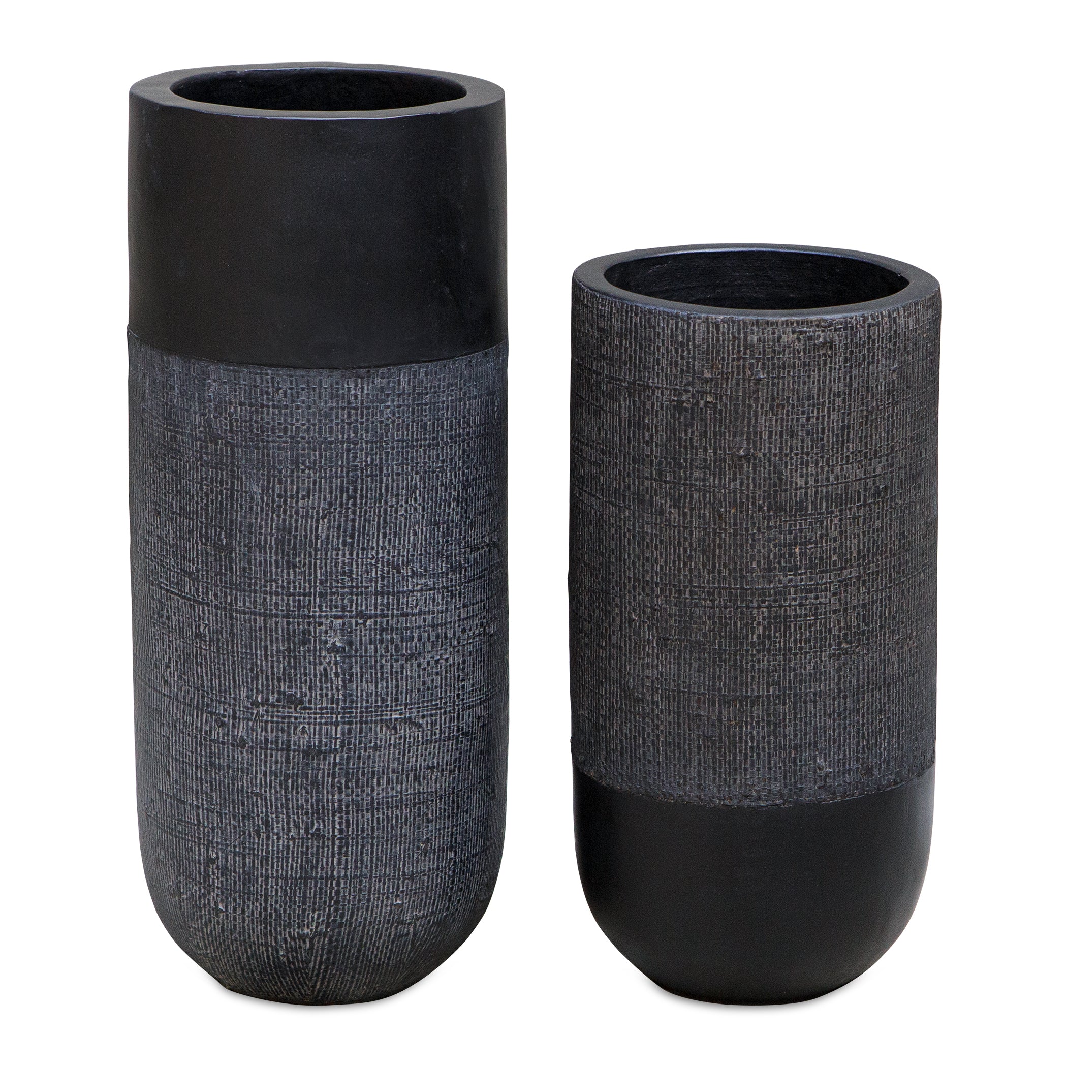 Uttermost Home Decor Uttermost Woven Shadow Vases, Set/2