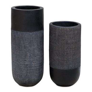 Uttermost Home Decor Uttermost Woven Shadow Vases, Set/2