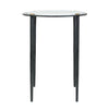 Uttermost Furniture Uttermost Wren Round White Marble Accent Table