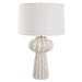 Uttermost Lighting Uttermost Wrenley Ridged White Table Lamp