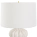 Uttermost Lighting Uttermost Wrenley Ridged White Table Lamp