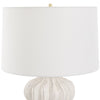 Uttermost Lighting Uttermost Wrenley Ridged White Table Lamp