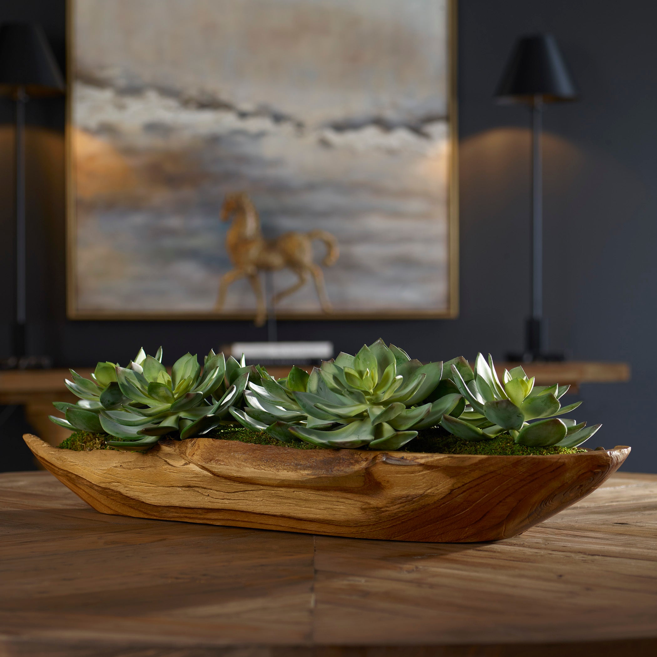 Uttermost Home Decor Uttermost Yuma Succulent Centerpiece