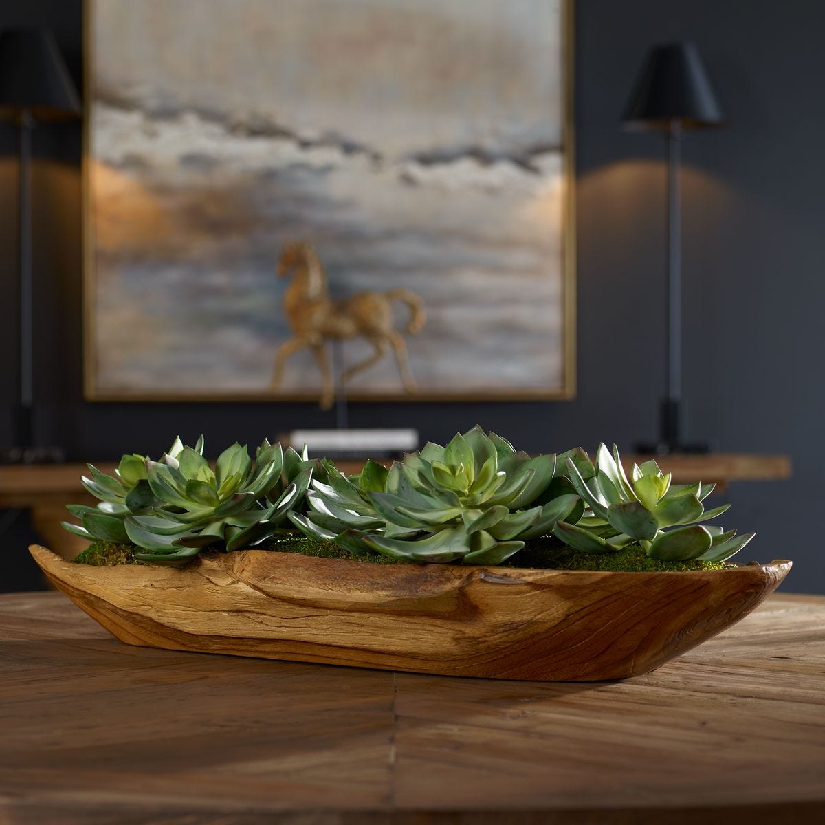 Uttermost Home Decor Uttermost Yuma Succulent Centerpiece - CLOSEOUT