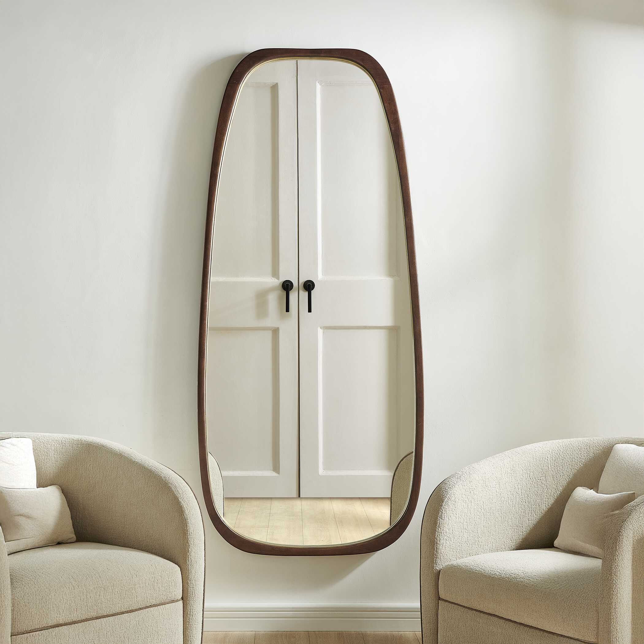 Uttermost Home Decor Uttermost Zachari Asymmetrical Tall Mirror