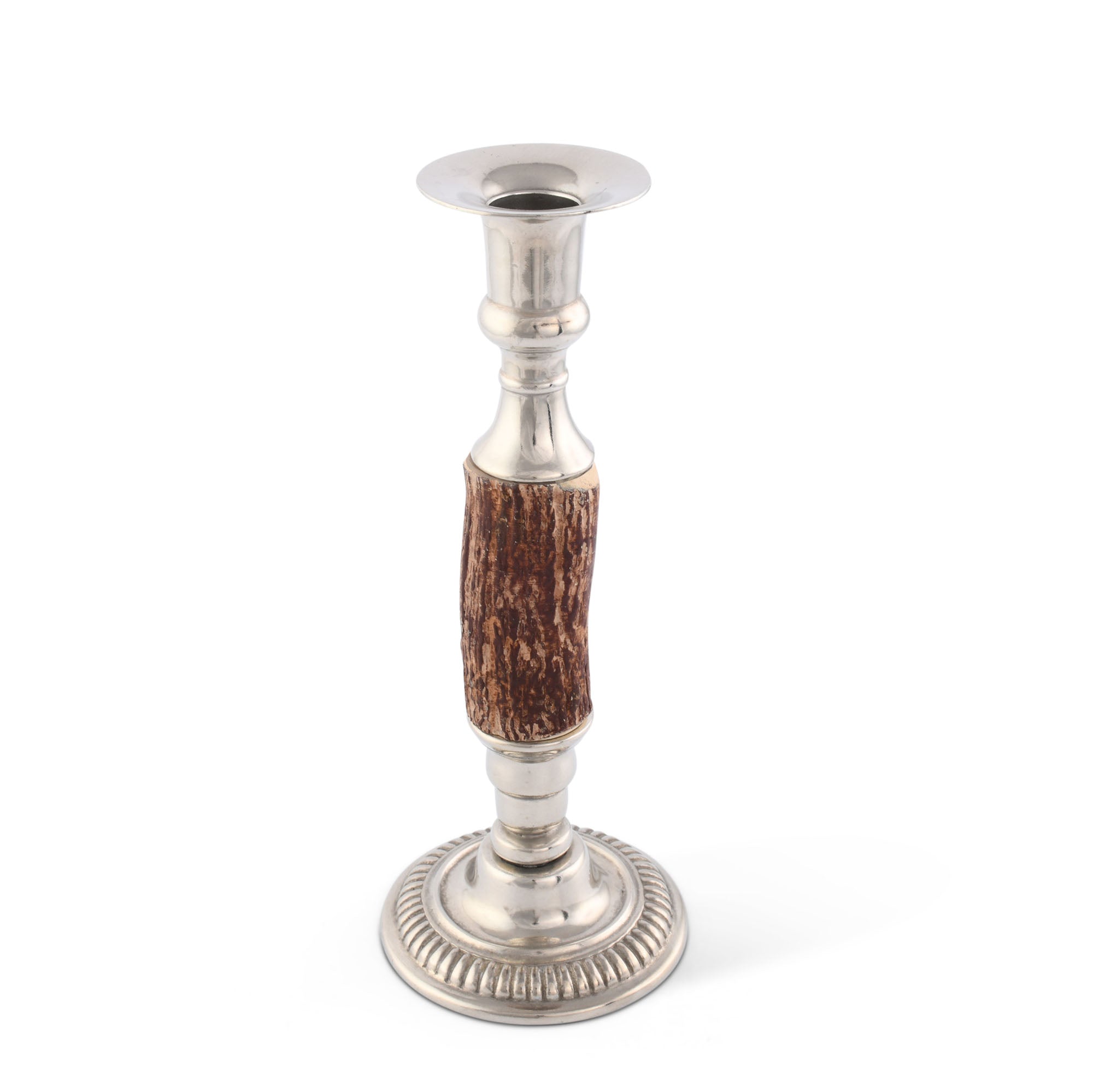 Vagabond House Giftware Arthur Court Antler Single Taper Candlestick
