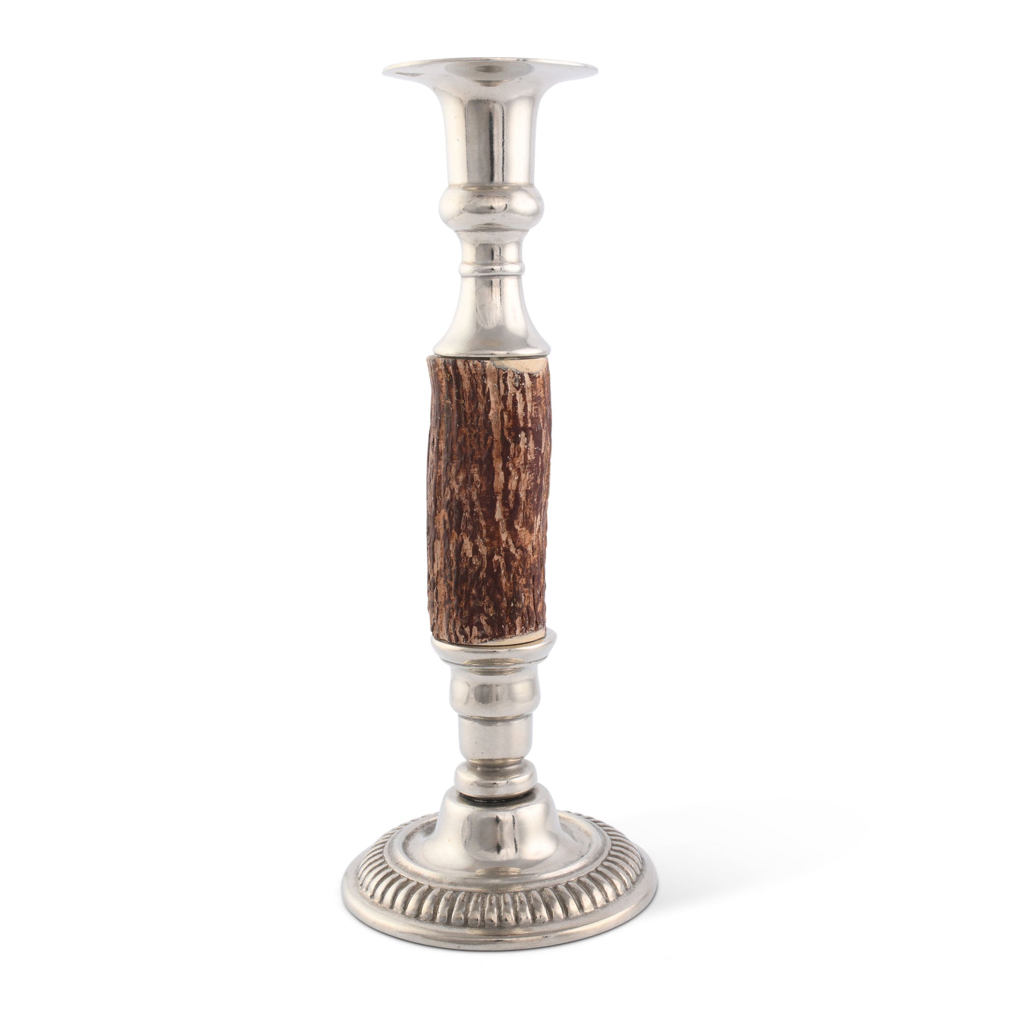 Vagabond House Giftware Arthur Court Antler Single Taper Candlestick