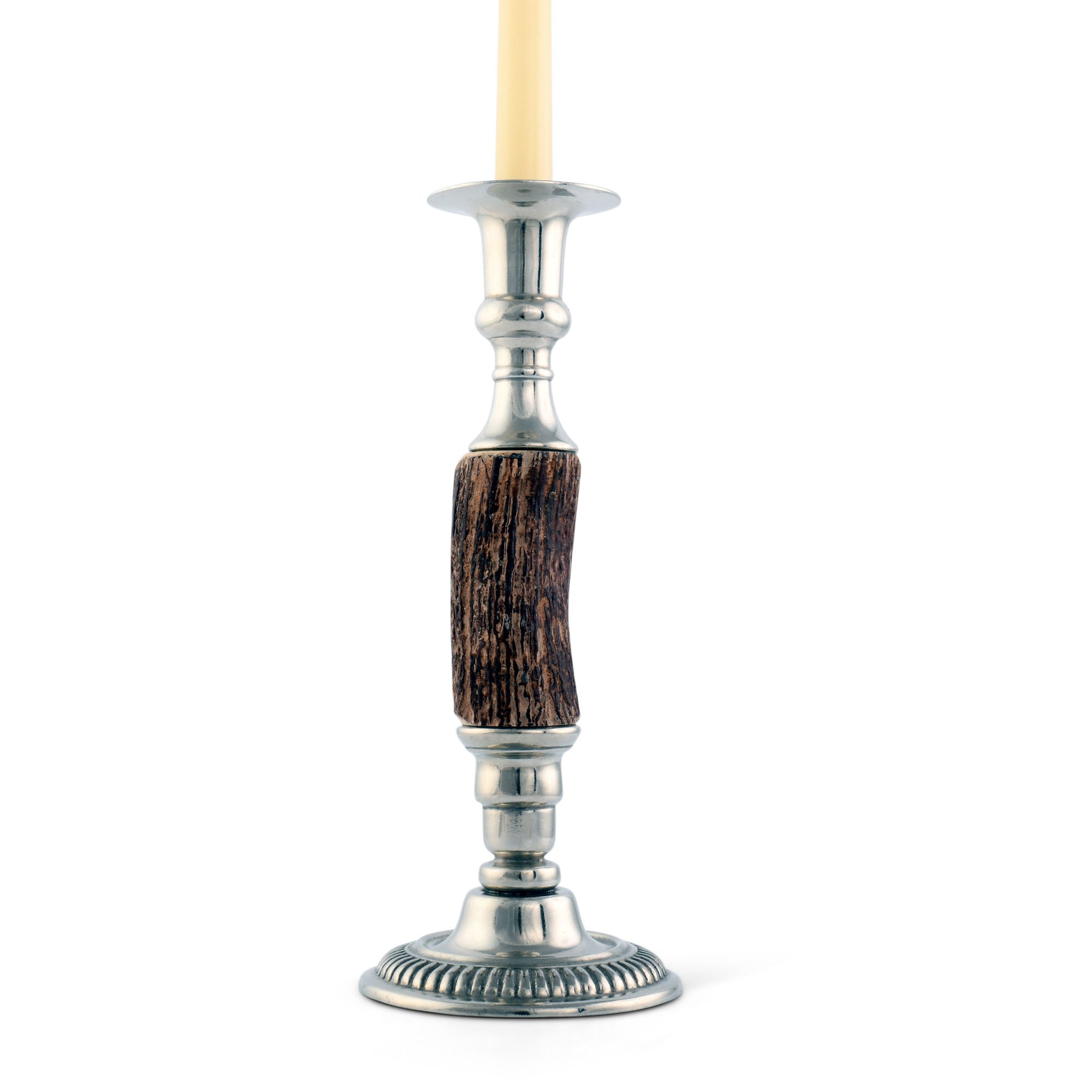 Vagabond House Giftware Arthur Court Antler Single Taper Candlestick