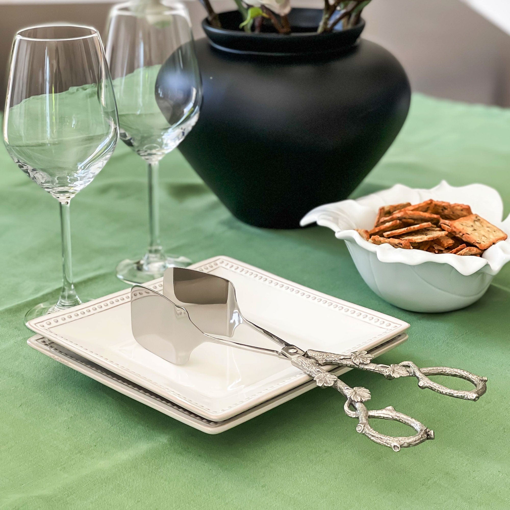 Vagabond House Serveware Vagabond House Acorn Oak Leaf Food / Ice Tongs