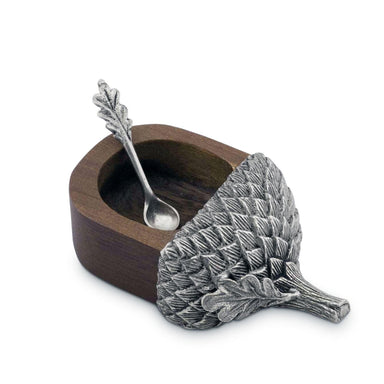 Vagabond House Serveware Vagabond House Acorn Salt Cellar