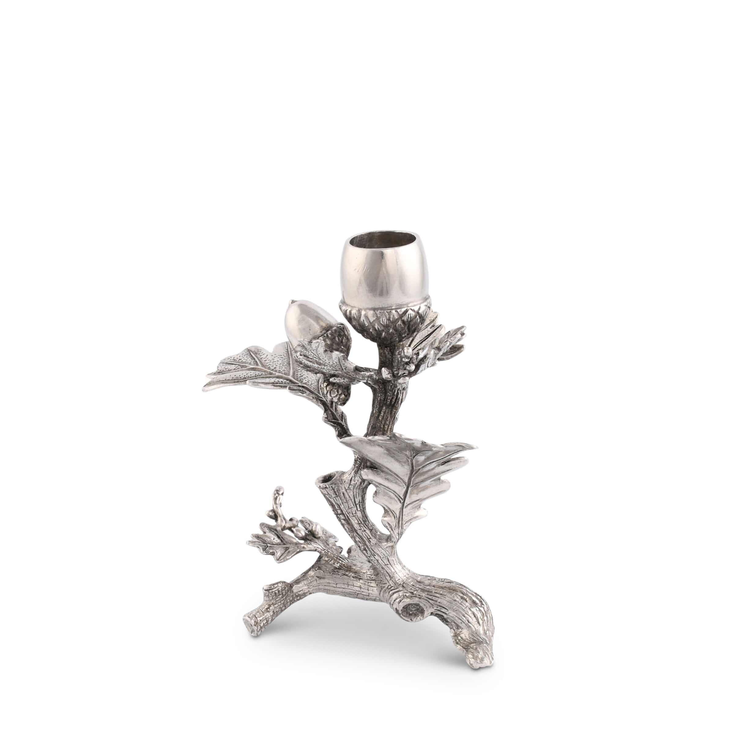 Vagabond House Giftware Vagabond House Acorn Single Candlestick