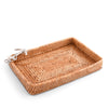 Vagabond House Serveware Vagabond House Anchor Catchall Tray Hand Woven Wicker Rattan