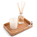 Vagabond House Serveware Vagabond House Anchor Catchall Tray Hand Woven Wicker Rattan