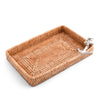 Vagabond House Serveware Vagabond House Anchor Catchall Tray Hand Woven Wicker Rattan