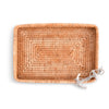 Vagabond House Serveware Vagabond House Anchor Catchall Tray Hand Woven Wicker Rattan