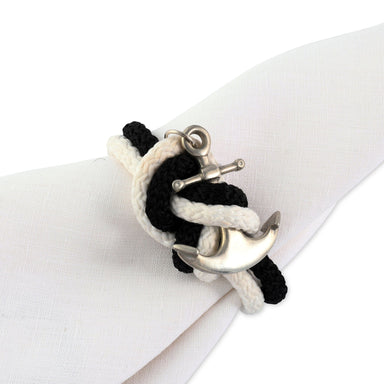 Vagabond House Serveware Vagabond House Anchor Rope Napkin Ring