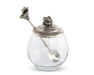 Vagabond House Serveware Vagabond House Bee Glass Honey Pot with Spoon