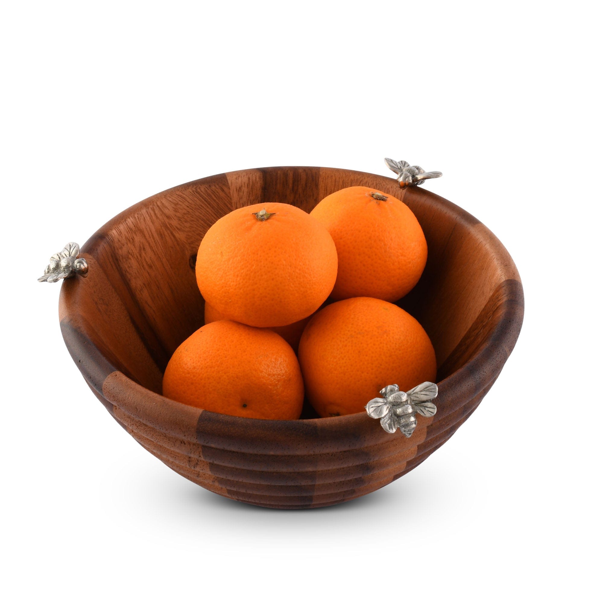 Vagabond House Serveware Vagabond House Bee Hive Salad Bowl - Single Serve