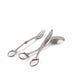 Vagabond House Serveware Vagabond House Bit Five piece Flatware Set - Stainless Steel Matt Silver