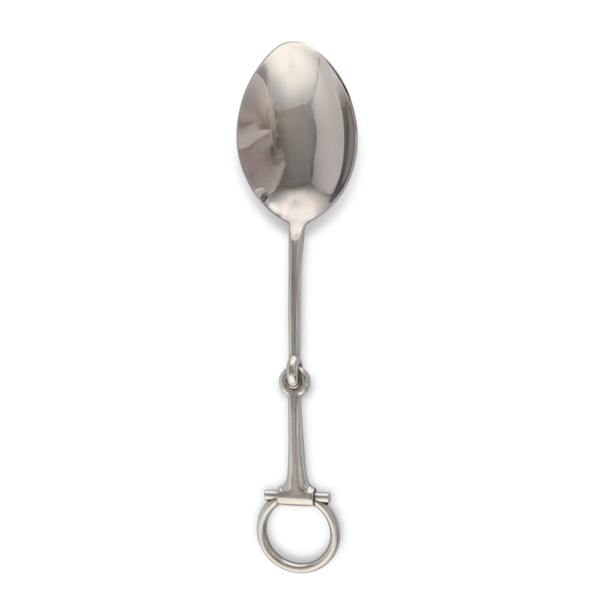 Vagabond House Serveware Vagabond House Bit Serving Spoon - Stainless Steel Matt Silver