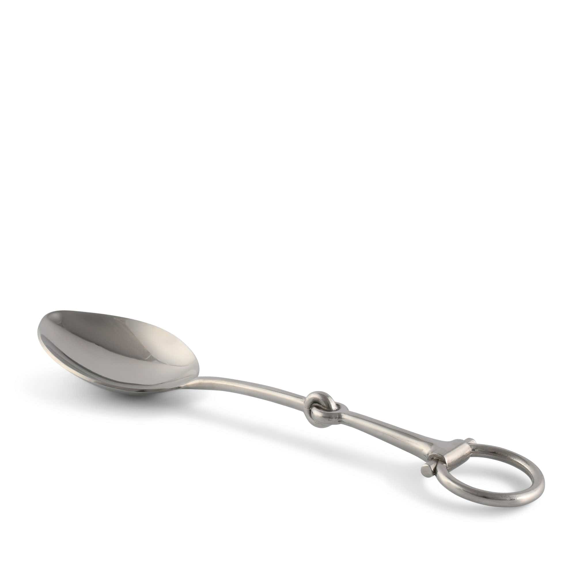 Vagabond House Serveware Vagabond House Bit Serving Spoon - Stainless Steel Matt Silver