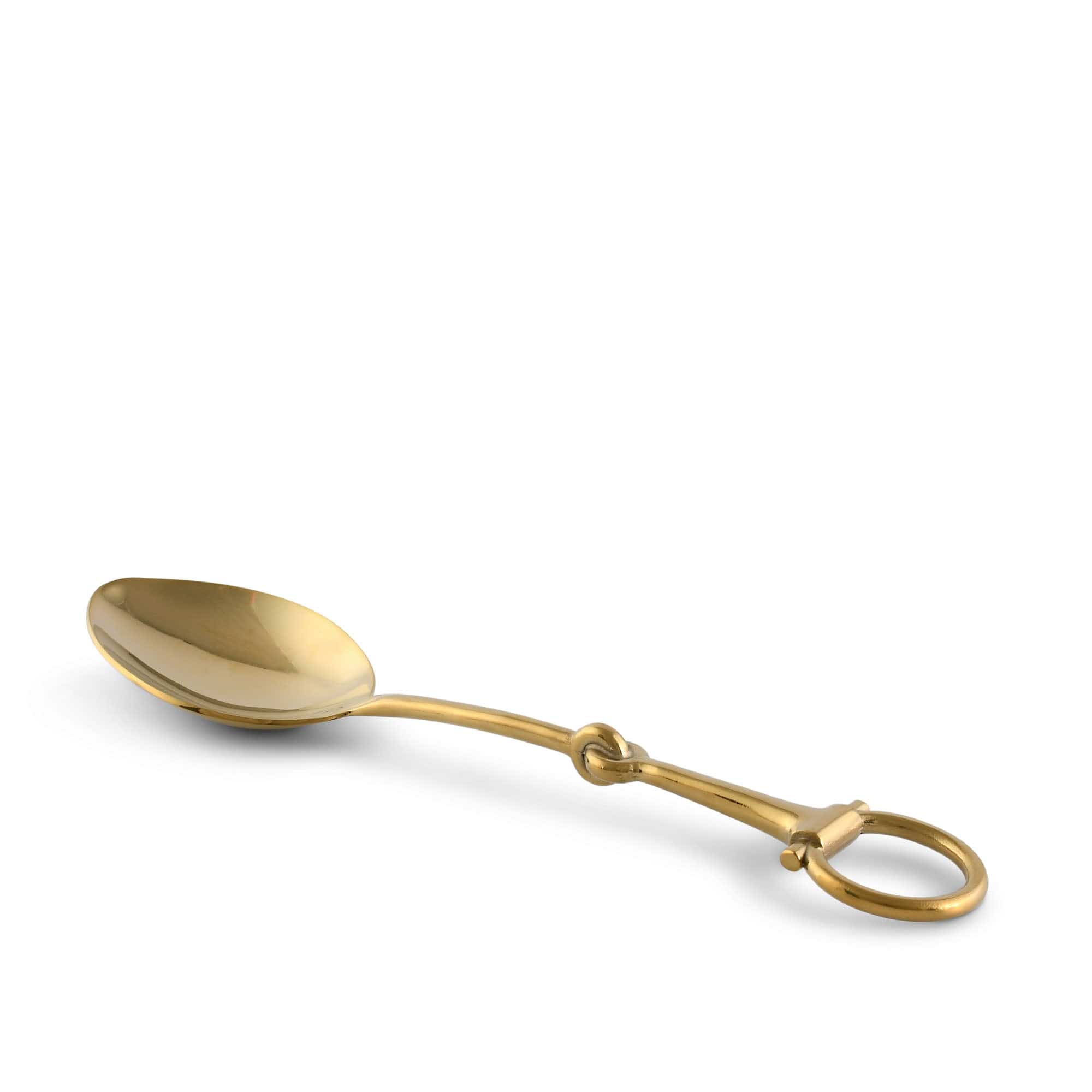 Vagabond House Serveware Vagabond House Bit Serving Spoon - Stainless Steel Shiny Gold