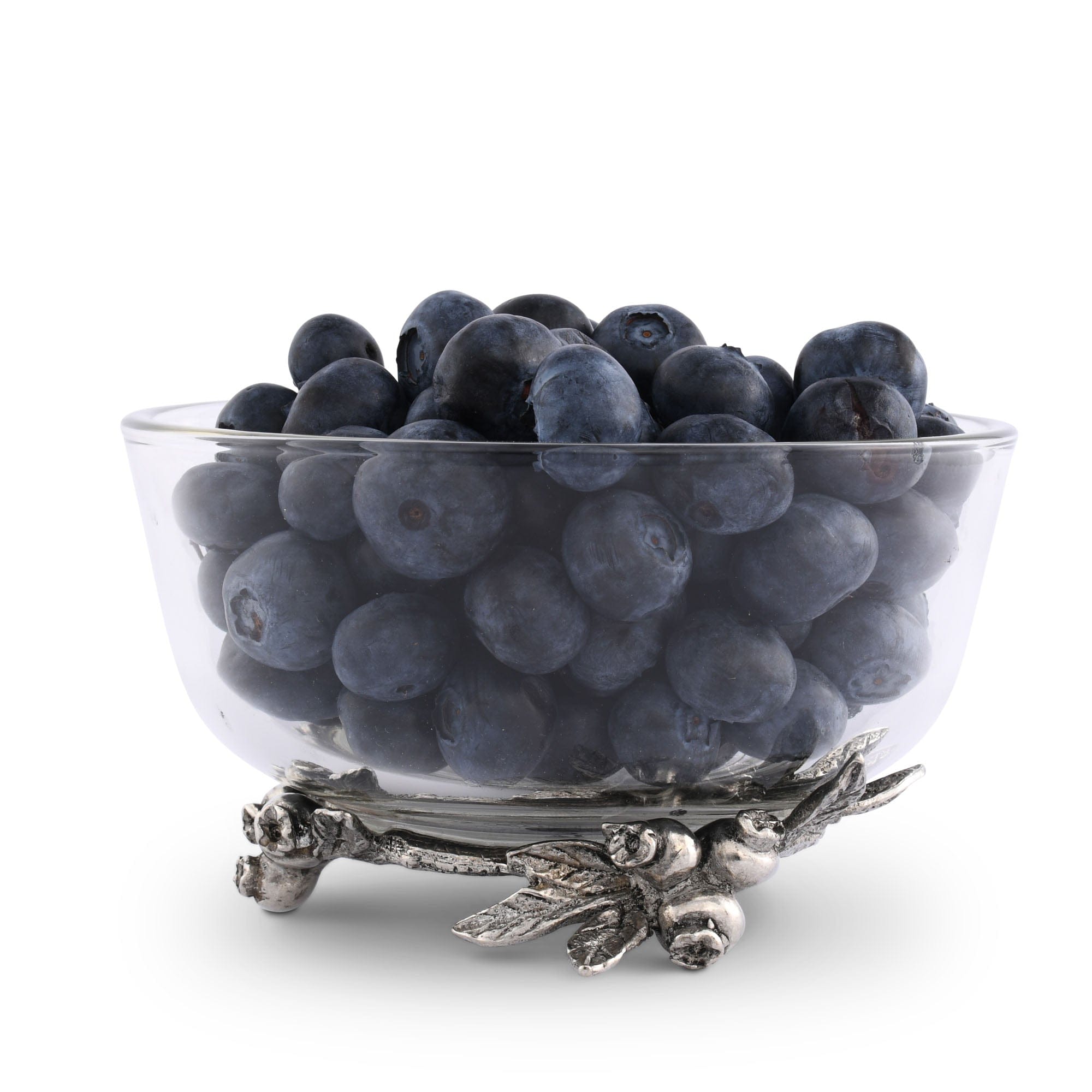 Vagabond House Serveware Vagabond House Blueberry Glass Bowl
