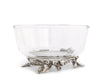 Vagabond House Serveware Vagabond House Blueberry Glass Bowl