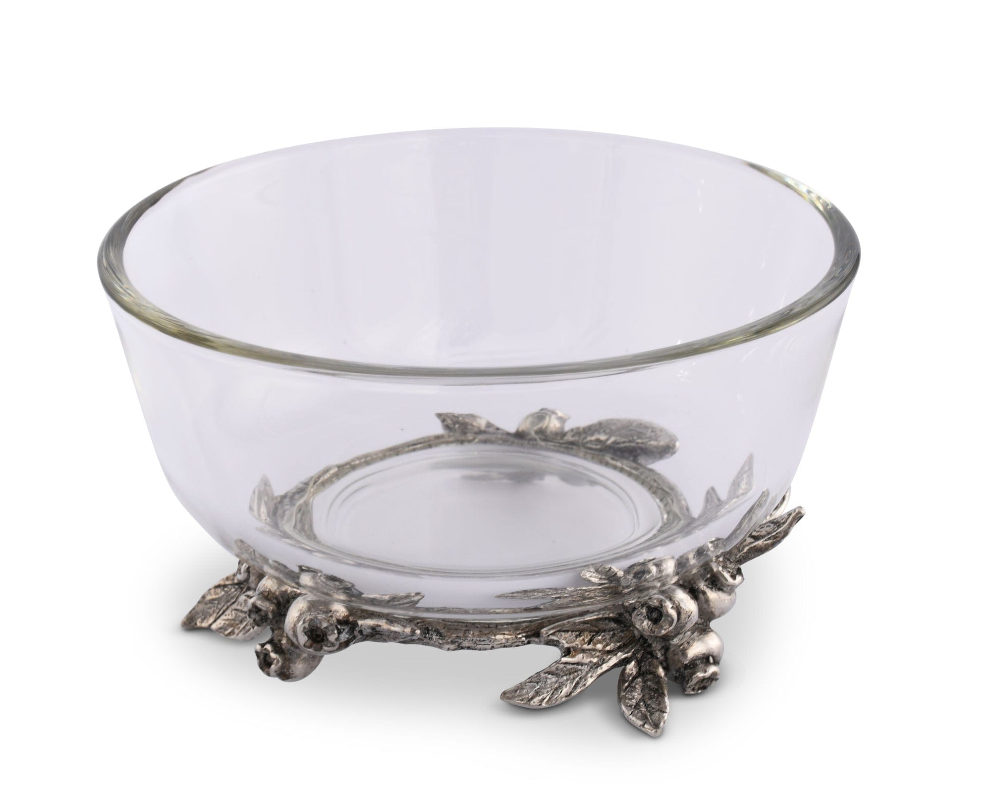Vagabond House Serveware Vagabond House Blueberry Glass Bowl