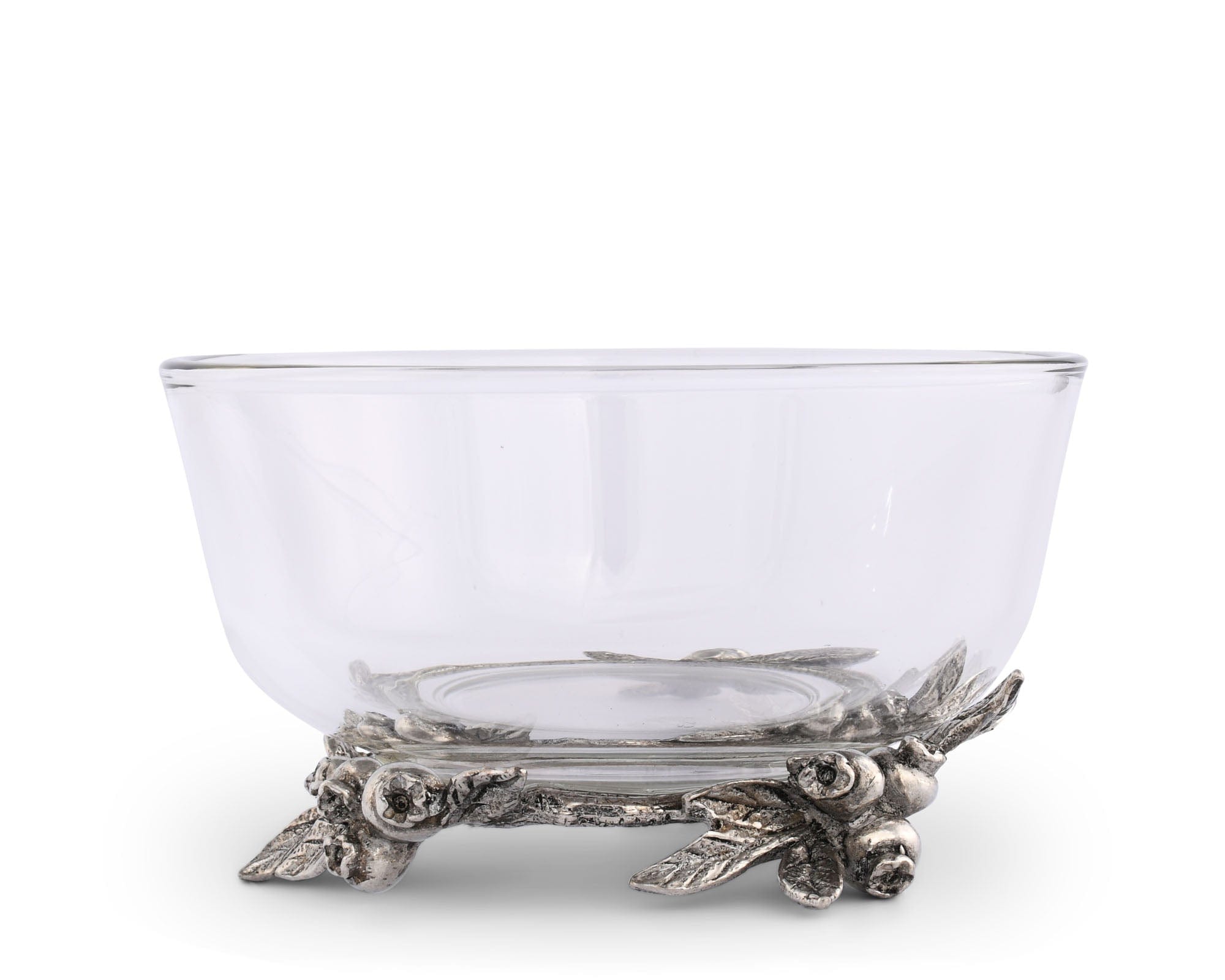 Vagabond House Serveware Vagabond House Blueberry Glass Bowl